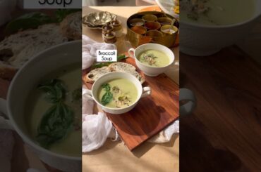 Broccoli Soup | Winter Soup | Recipe in comments #recipes#soup#broccoli#viral#healthy#shorts