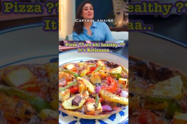 Rotizzaa, Healthy pizza version by Kareena #shorts #ytshorts #celebrity #food #recipe #viralvideo