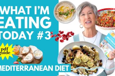 EASY Mediterranean Diet Meal Plan ENDS with Healthy Salmon Recipe for Dinner