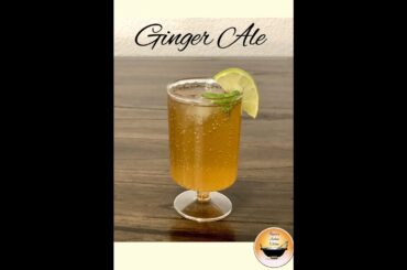 Ginger Ale/Ginger lemonade/Ginger ale recipe/Summer drinks/Summer drink recipes/Summer Mocktails