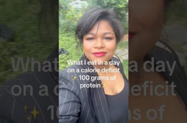 What I eat in a day calorie deficit #caloriedeficit #highprotein #whatieatinaday #fulldayofeating