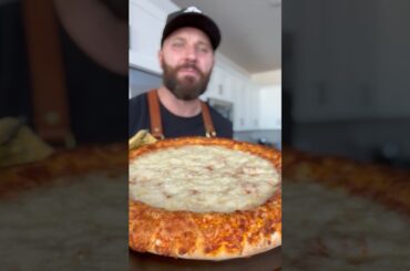 Healthy fully loaded pizza for fat loss & muscle gain #recipe #highproteinrecipes #food #pizza