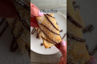 The best Nutella dessert ever! #easyrecipe #nutella #recipe