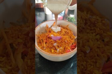 CRISPY RICE SALAD Nam Kaho #salad #dinner #dinnerideas #easyrecipe #saladrecipe #yt #shorts #veggies