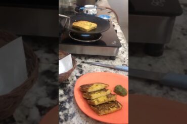 Bread pakora without frying | Healthy evening snack #shorts #healthy #cooking