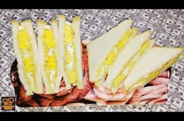 Lunch Box Sandwich Recipe || Lunch Idea || Egg Sandwich Ki Recipe #recipe#sandwich#lunch#lunchbox