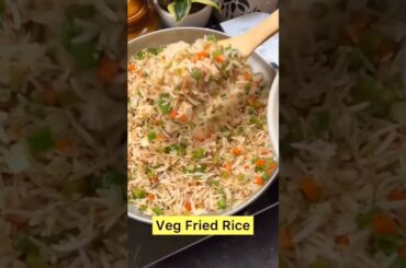 Fried Rice Healthy Dinner Recipe#shortvideo #trending #viralvideo