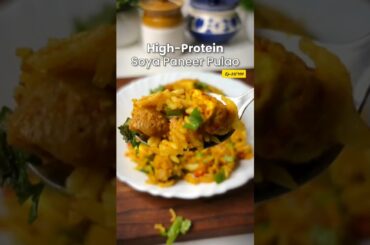 Paneer Pulao | Healthy Recipes Ep-20/100 #recipe #shorts #trending