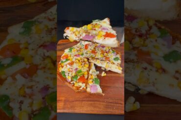 Bread Pizza Recipe ASMR Style  #ytshorts #asmr