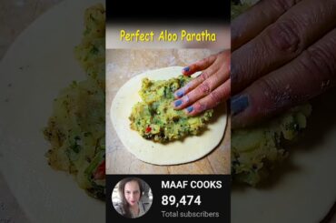 Perfect Aloo Paratha | Mom's style Recipe