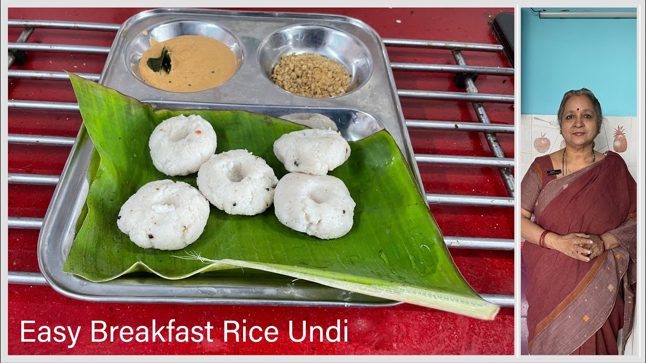 Easy Breakfast Recipes Indian Veg I Rice Undi I Recipe 1 Easy Breakfast Recipes Indian Veg I Rice Undi I Recipe 1