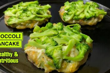Broccoli Indian Pancake | instant breakfast recipes indian | healthy breakfast ideas