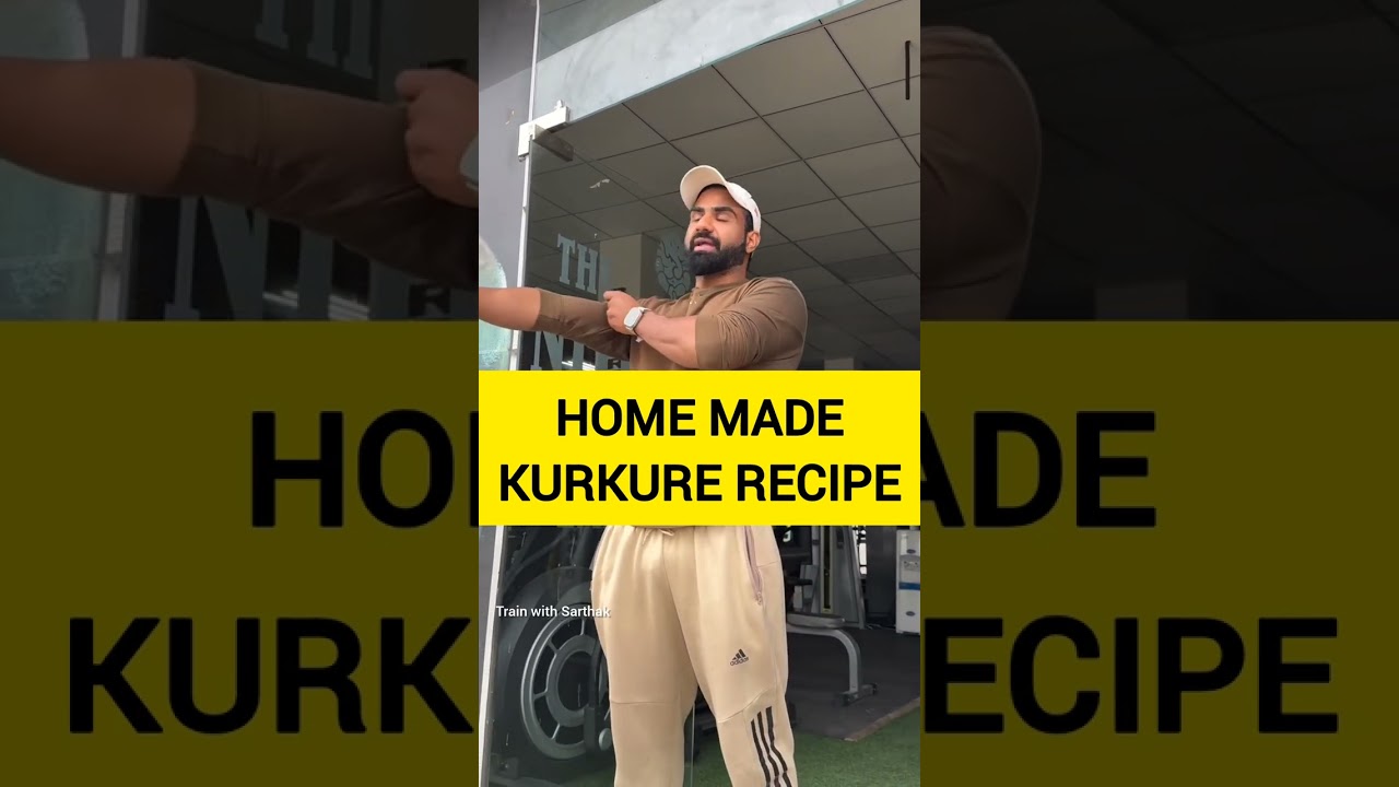 Nitesh Soni Homemade High Protein Kurkure Recipe | Healthy & Tasty Snack for Fitness Lovers Nitesh Soni Homemade High Protein Kurkure Recipe | Healthy & Tasty Snack for Fitness Lovers