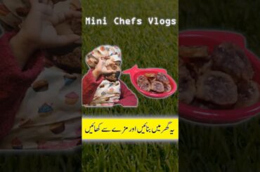 Healthy Chocolate Bread Rolls By Mini Chefs ! #shorts #asmr #food