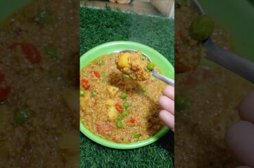 Healthy Breakfast Recipe | Daliya recipe #easy #Shorts #Viral