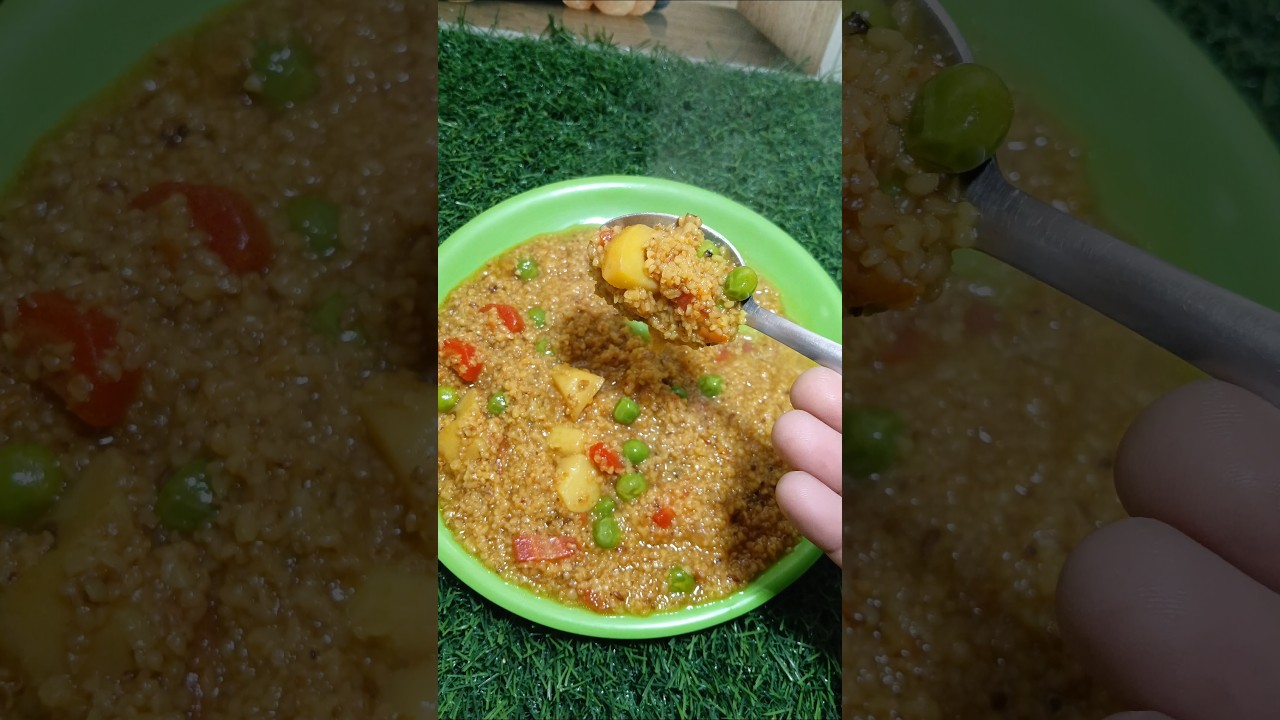 Healthy Breakfast Recipe | Daliya recipe #easy #Shorts #Viral Healthy Breakfast Recipe | Daliya recipe #easy #Shorts #Viral