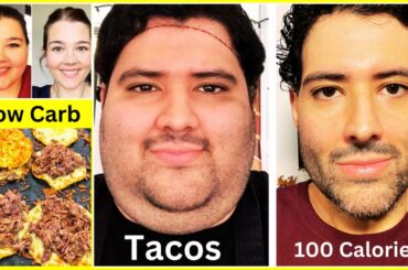ONLY 100 CALORIES - LOW CARB KETO FRIENDLY TACOS - HOW TO LOSE WEIGHT - NO OZEMPIC WEGOVY MOUNJARO