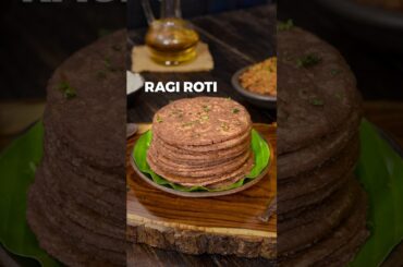 Healthy Ragi Rotti Recipe | Breakfast Recipes | Gluten Free Recipes #shorts #ragirotti