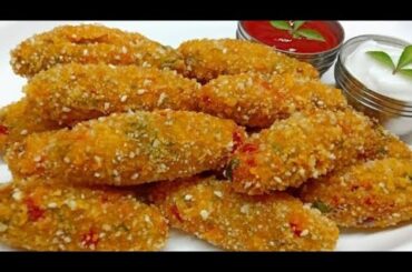 Evening Snacks Recipe For Tiffin | Instant Nasta Recipe At Home