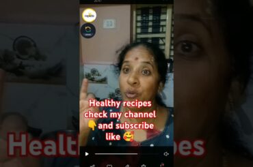 Healthy recipes channel