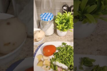 palak recipe | chhaava |vicky kaushak | rasmika #healthy #asmrsounds #ytshorts #spinach