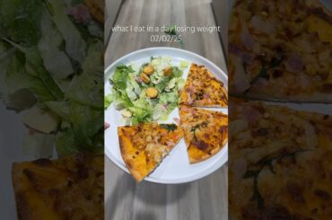 What I eat in a day losing weight