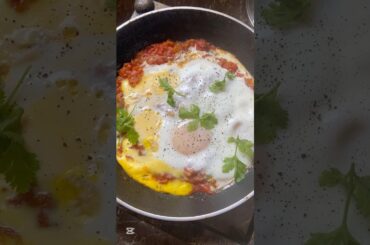 Egg shakshuka recipe | Best egg shakshuka #shorts #egg #breakfast #asmr #easy