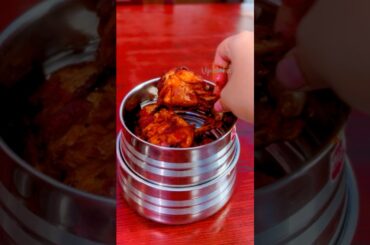 Today Lunchbox recipe: Chicken leg piece with rasam #shortsfeed #lunchbox #lunchideas #chicken