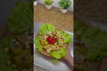 Easy Salad Recipe #trending #salad #healthy #asmr #food #sweetpotato #easyrecipe #saladyummy #quick