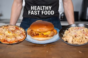 I Made Fast Food But Low In Calories And High In Protein