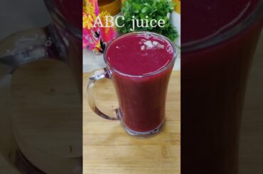ABC juice: The ultimate detox drink boost your health #healthy drink #juice recipe