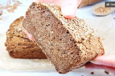 Super Healthy  Buckwheat Bread | Gluten-Free & Yeast-Free Zucchini Bread Recipe