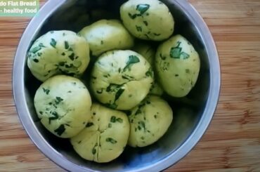 Avocado Flatbread (Paratha) Recipe - healthy and yummy food!