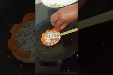 Healthy Breakfast Ideas- Carrot design dosai #shorts #shapesforkids #trending #trendingshorts