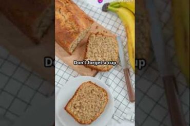 Healthiest Banana Bread Recipe Ever! #bananabread  #healthyrecipes  #healthysnacks