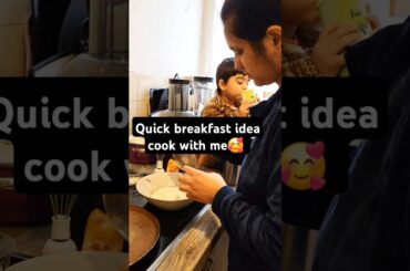 Quick breakfast idea | cook with me | Healthy breakfast Idea #breakfastrecipe #cookingvideo #vlog