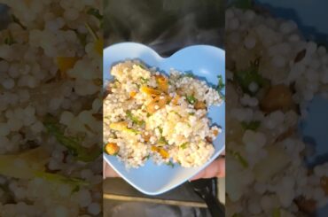 Healthy breakfast Recipe sabudana khichdi #food #healthybreakfast