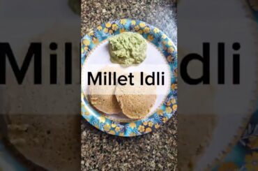 Millet Idli | Healthy Weight Loss Recipe | High Fiber & Nutritious Breakfast #shorts #ytshorts