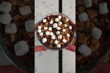 Low Calorie, High Protein S’mores Pudding (UNDER 5 minutes)