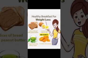 Healthy Breakfast Ideas for Weight Loss! #shortsfeed #weightloss #ytviralvideo #ytshorts