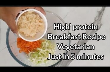 instant Healthy kids Tiffin Morning Breakfast/ lunchbox/ Snacks/ Dinner Recipe Indian vegetarian