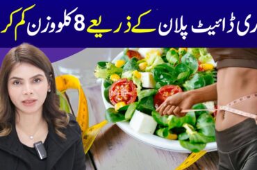 How to Lose 8 Kgs Weight? | February 2025 Diet Plan | Ayesha Nasir