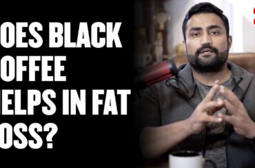 Does Black Coffee helps in Fat Loss? #shorts