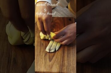 recipe:Sweet bread with magic dough#recipe #food #bread #shorts #short