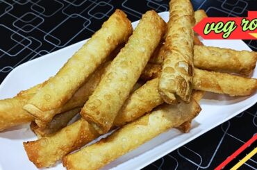 Tastiest Snacks Recipes ||vegetable rolls easy recipe