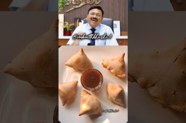 Zero Oil Samosa Recipe By Dr Bimal Chhajer #shorts #samosa #foodshorts #ytviral #ytshorts #healthy