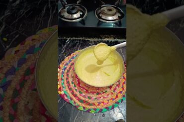 Healthy breakfast pesarattu recipe