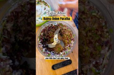 High Protein Rajma Paratha #recipeshorts #tiffinrecipe #weightloss #healthyrecipes