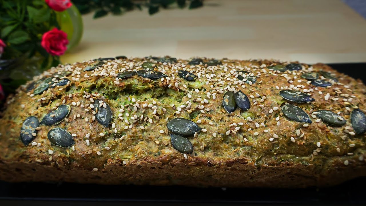 Homemade Broccoli Bread! Healthy and Oil-Free Homemade Broccoli Bread! Healthy and Oil-Free