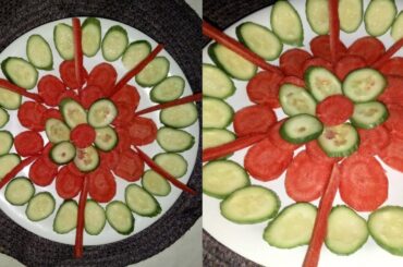 Cucumber and carrot salad idea l salad idea l healthy salad recipe l summer salad idea